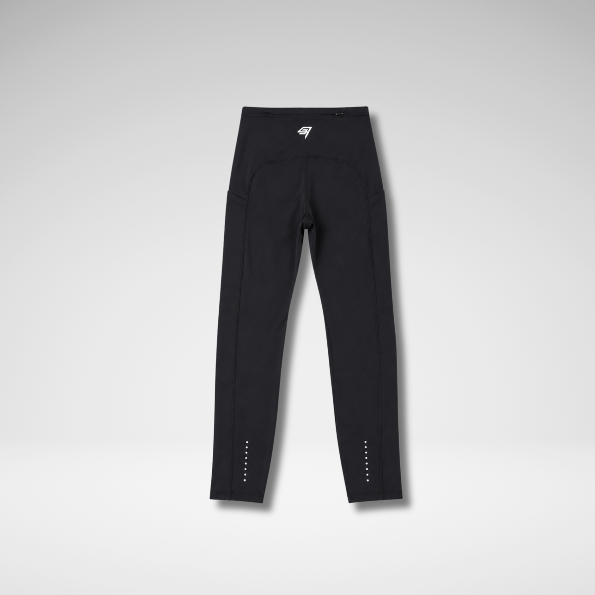 THR9VE ASCENT Pocket Leggings in black — back view, shot 2