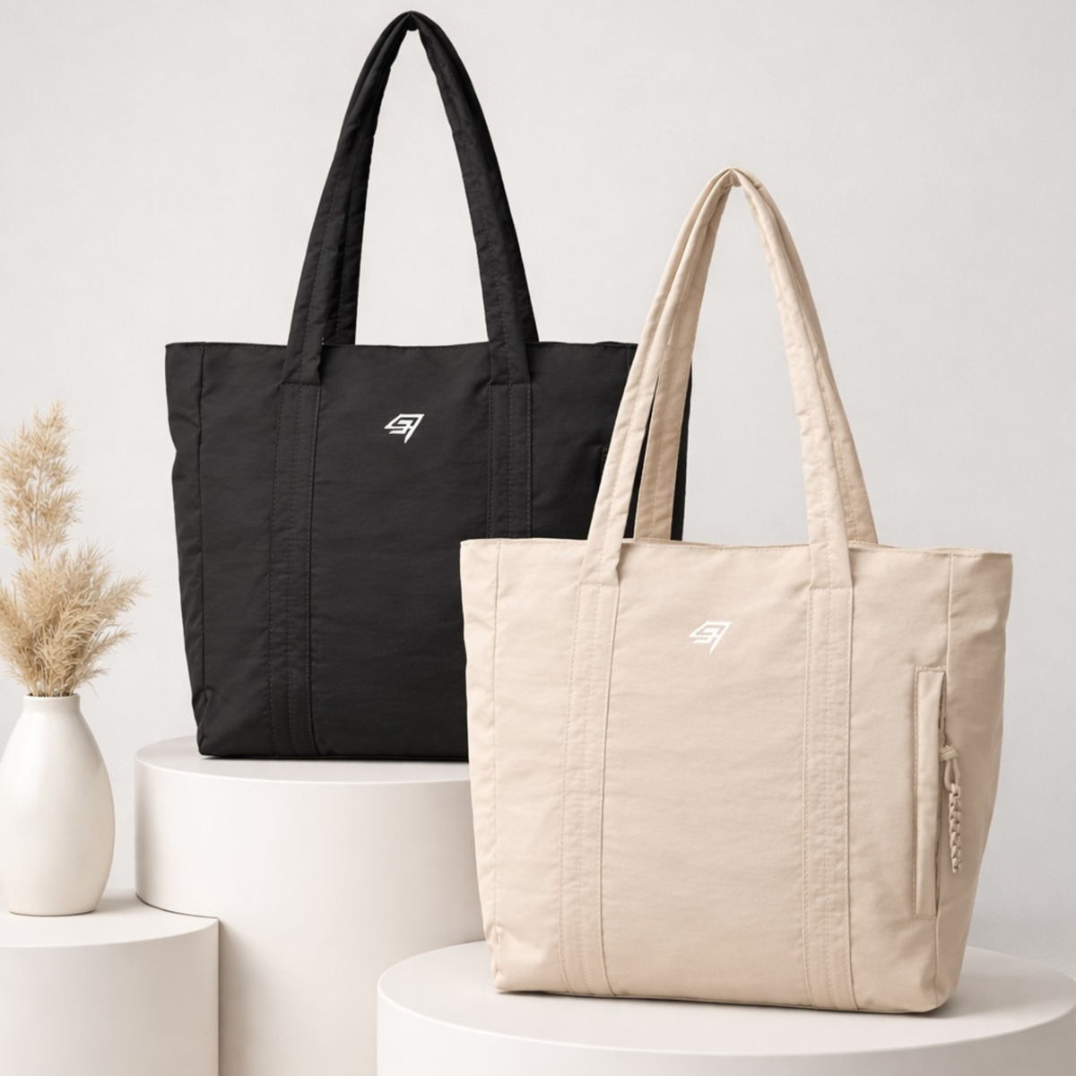 THR9VE CLOUD Tote Bag — display view