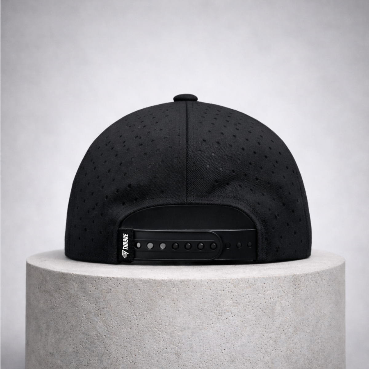 THR9VE PROCESS Cap in black — back view