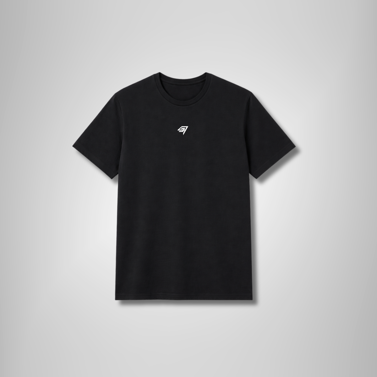 THR9VE PROCESS Modal T-Shirt in black — front view
