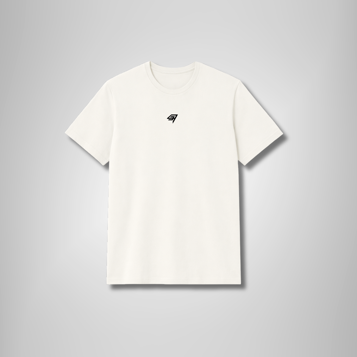 THR9VE PROCESS Modal T-Shirt in cream white — front view