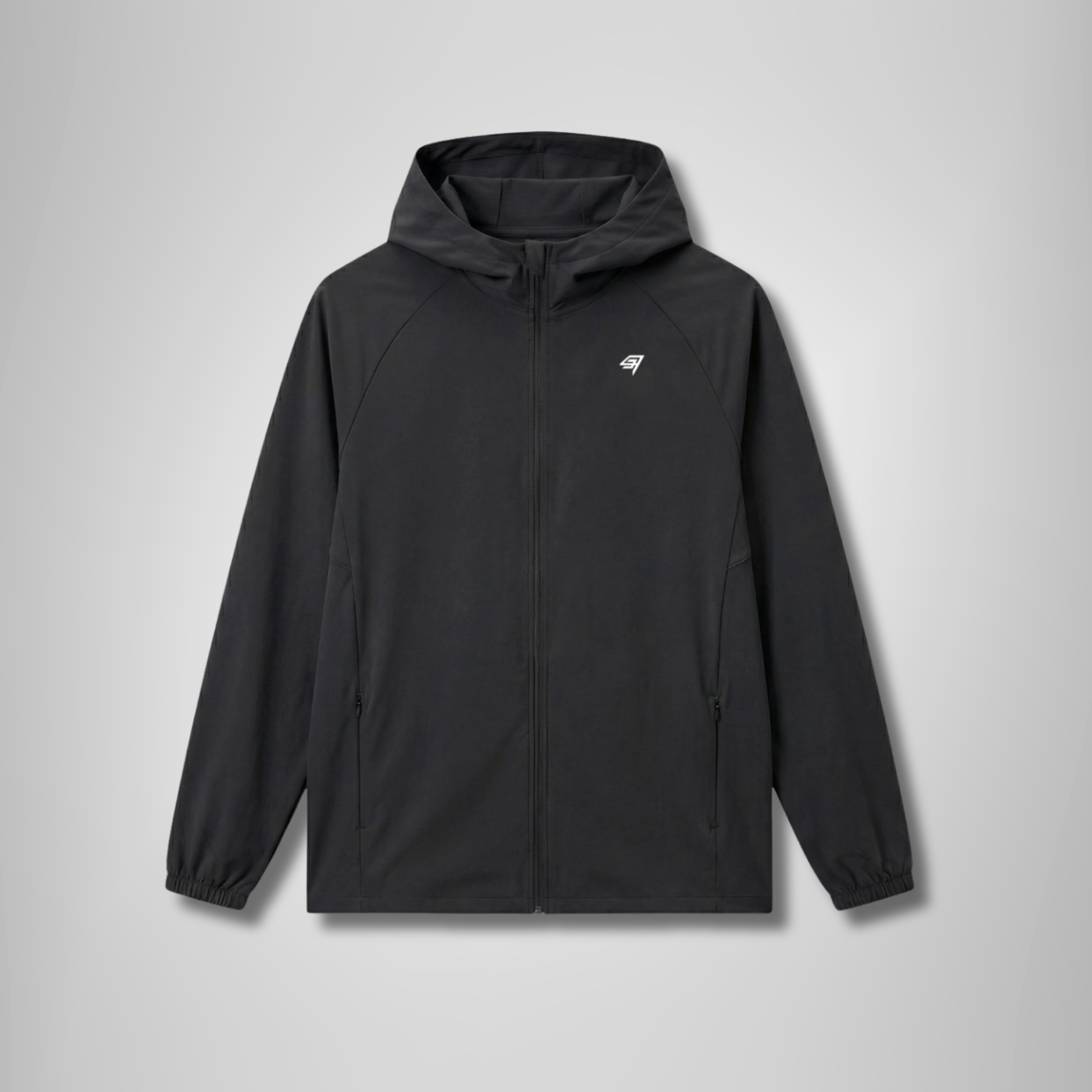 THR9VE BELIEF Jacket in black — front view