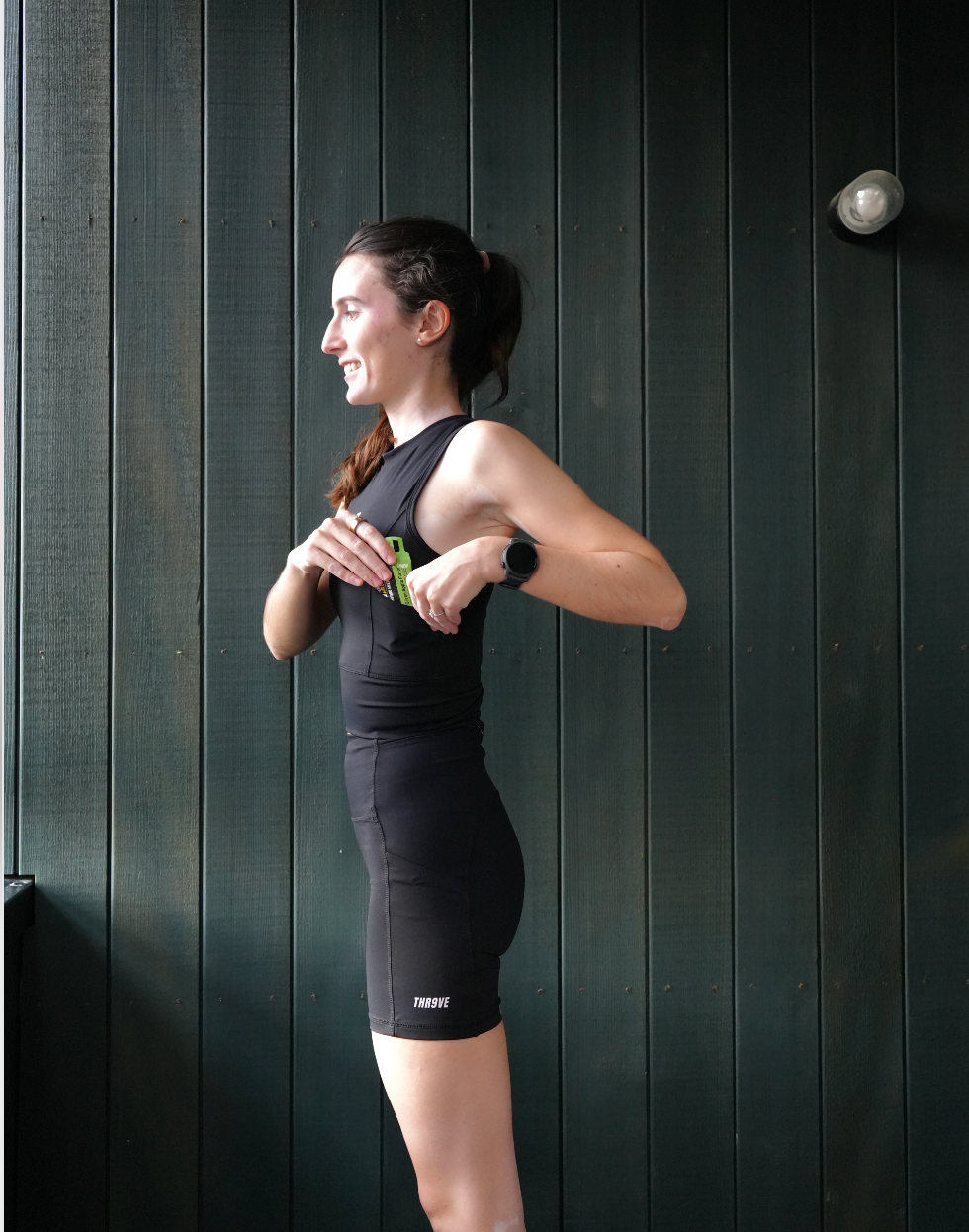 THR9VE ASCENT Tank Top — women's performance training tank, product photograph 2